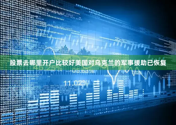 股票去哪里开户比较好美国对乌克兰的军事援助已恢复